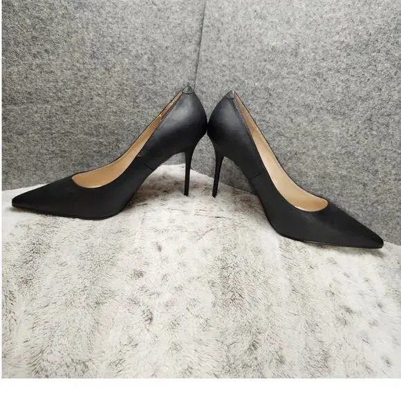 Pleaser USA Classique 20 Matte Black Vegan Leather Heels Pumps - 11 (Used) - Picture 7 of 8